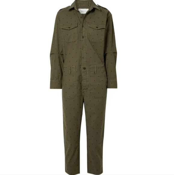Current Elliott The Crew Coveralls with polka-dots. - Picture 4 of 4